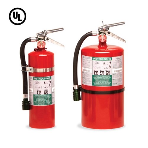 Portable Clean Agent Fire Extinguishers - UL Listed