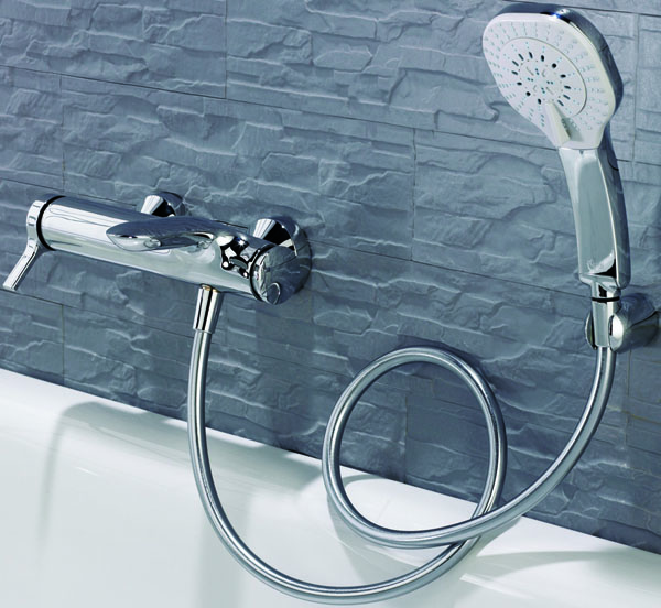 bath & shower Mixer Single-lever, ceramic-disk-Melange