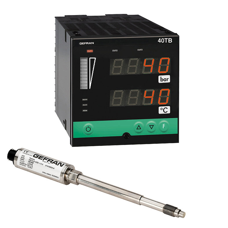 W8 Diathermic Oil FDA - Pressure monitoring set (1/4 DIN)