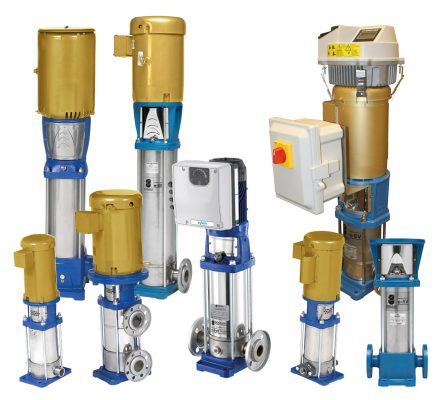 e-SV Series Stainless Steel Vertical Multi-Stage Pumps