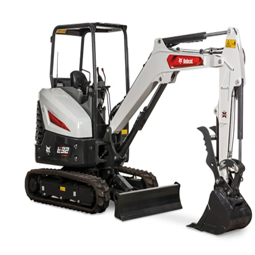 The Bobcat® E32 Compact Excavator