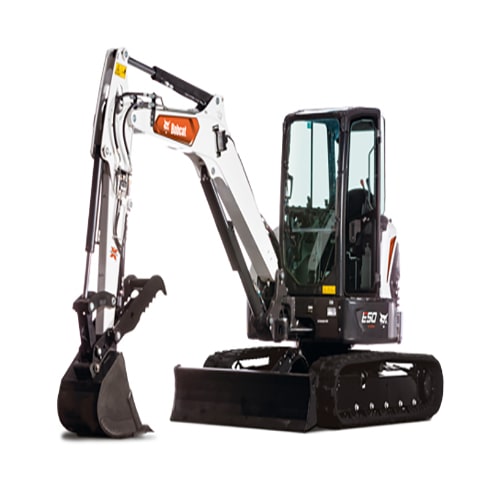 The Bobcat® E50 Compact Excavator