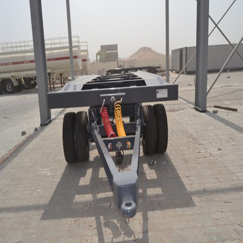 DRAWBAR TYPE RO-RO CONTAINER LOADING TRAILER