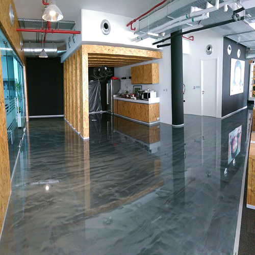 Metallic Resin Flooring Dubai